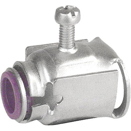 Southwire One-Half In. Fast Lock Connector W/ Wide Insulated Throat FLC-50L